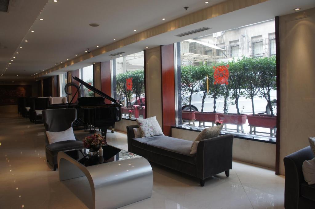 Shanghai Baron Business Bund Hotel Kamer foto